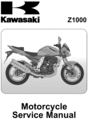 Thumbnail Kawasaki Z1000 Service Manual