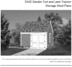 Thumbnail 10 X 12 Garden Tool & Lawn Tractor Storage Shed Plans